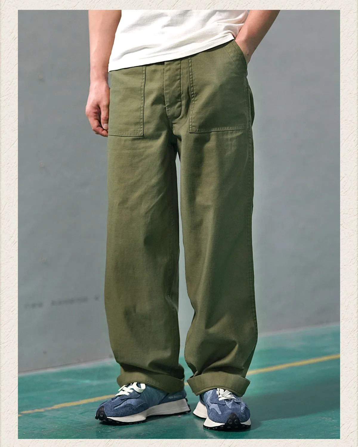 1947s U.S. Army OG-107 Baker Pants