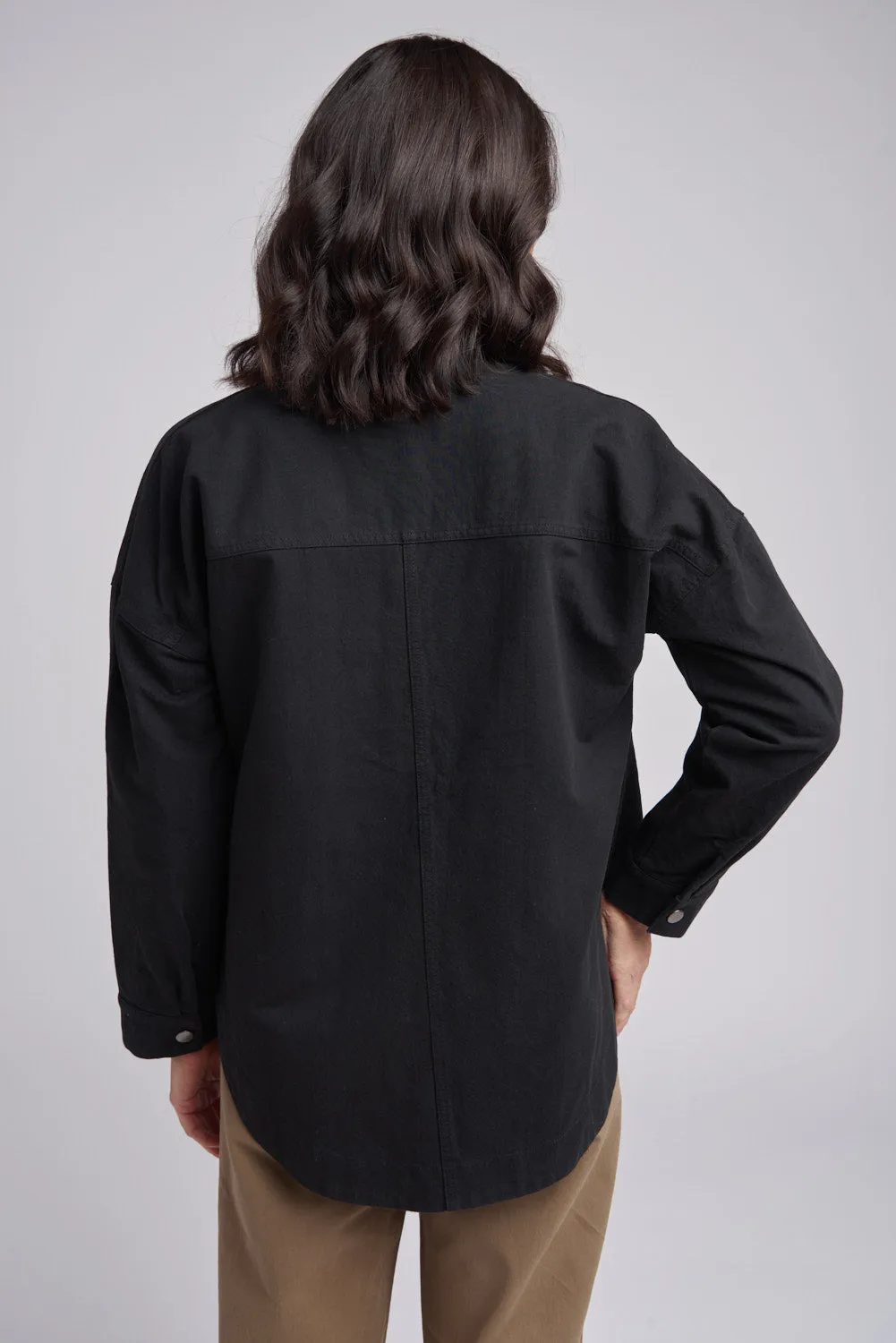 A Line Jacket - Black