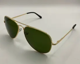 ALEX | Gold Metal | Army Green Lens
