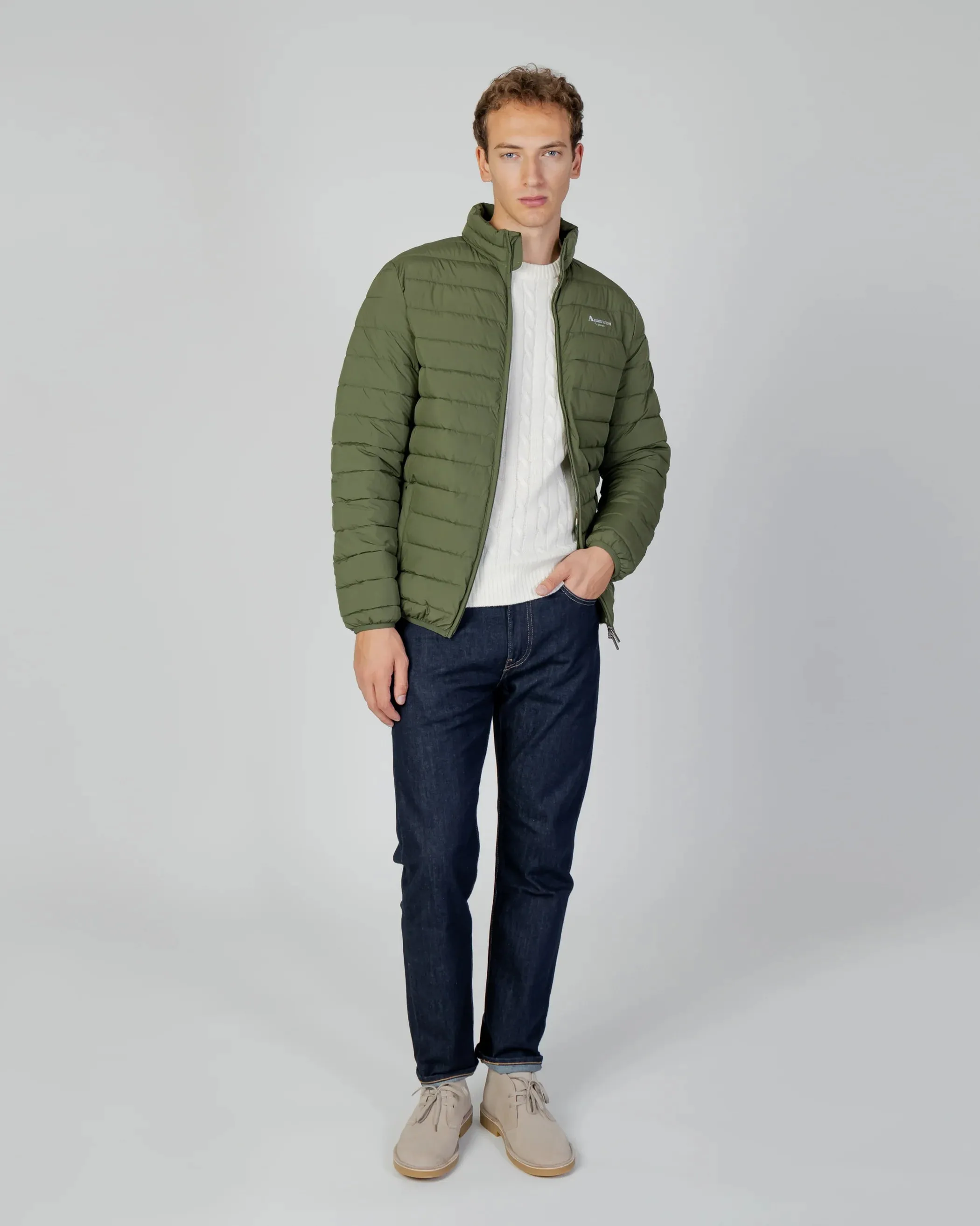Aquascutum of London Active Piumino 100GR Army Green