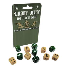 Army Men d6 Dice Set