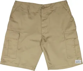 Army Universe Mens Tactical Cargo BDU Shorts Six Pocket Army Navy Military Camo Stylish Button Fly Uniform Work Shorts