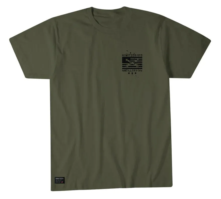 Artillery Division S/S T-Shirt - Surplus Green