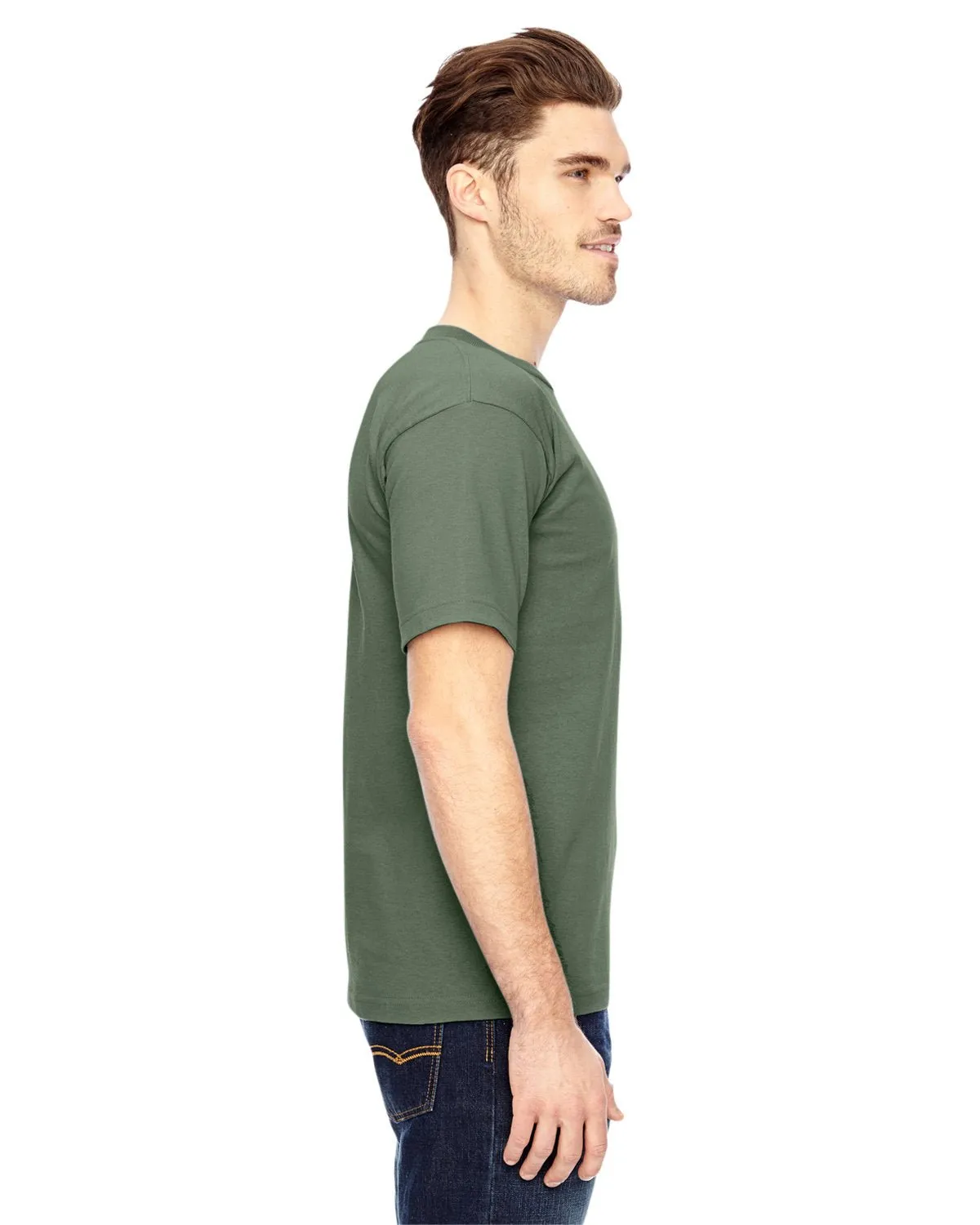 BA5100-Bayside-ARMY GREEN