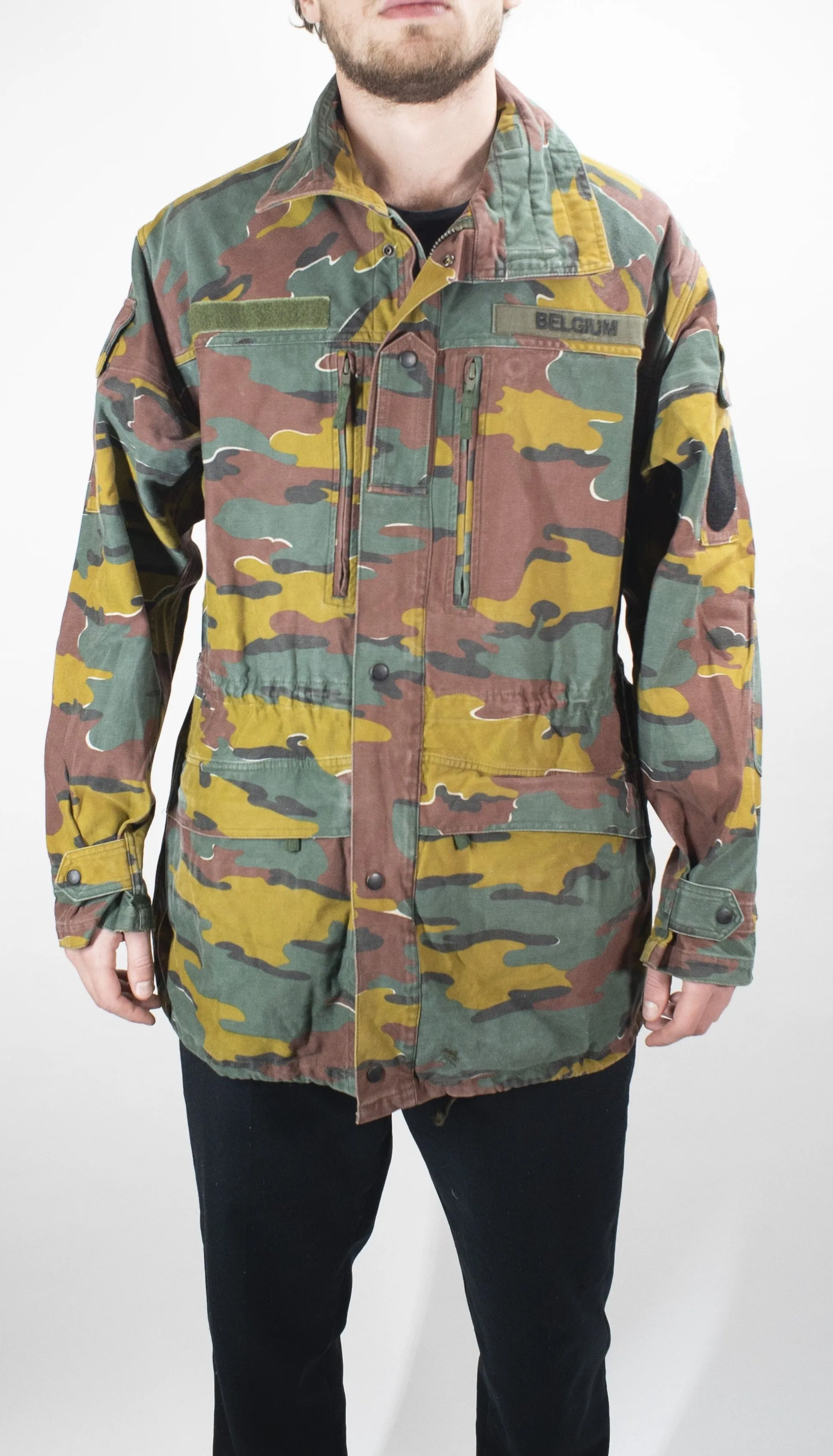 Belgian Army Jacket - Jigsaw Camouflage