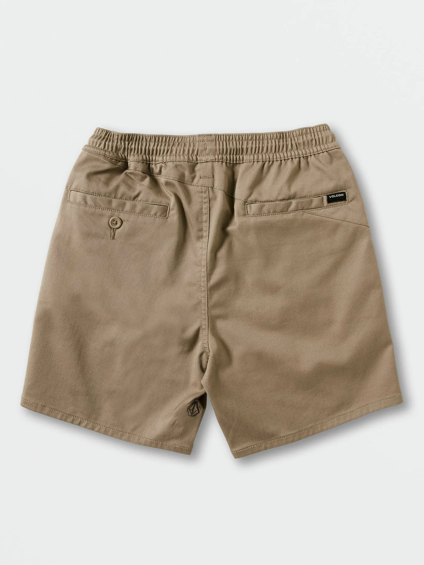 Big Boys Frickin 15 Elastic Waist Shorts - Khaki