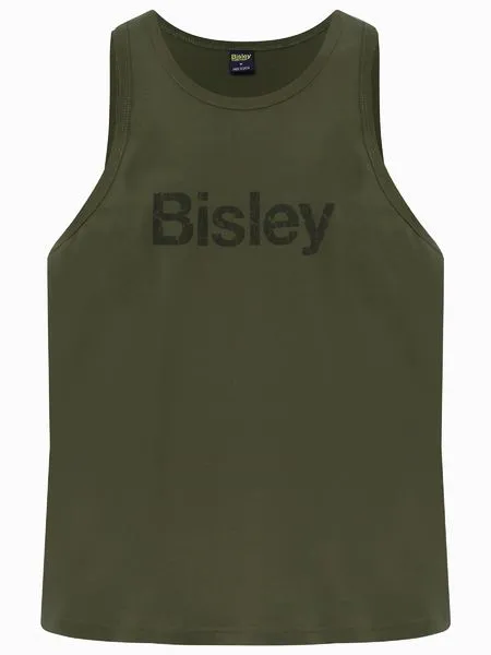 Bisley Cotton Logo Singlet (BKS063)