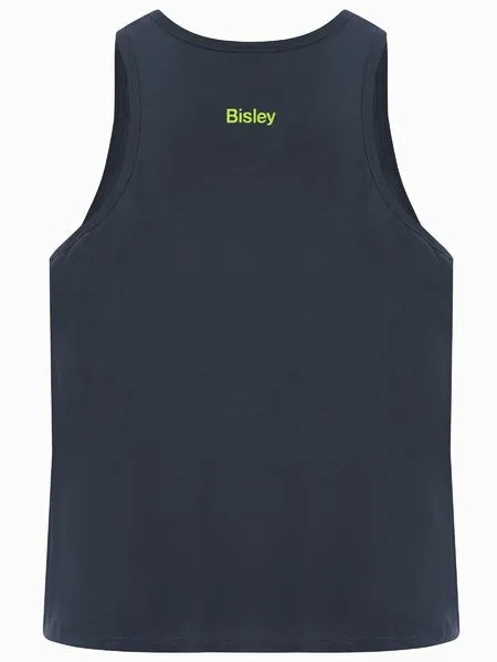 Bisley Cotton Logo Singlet (BKS063)