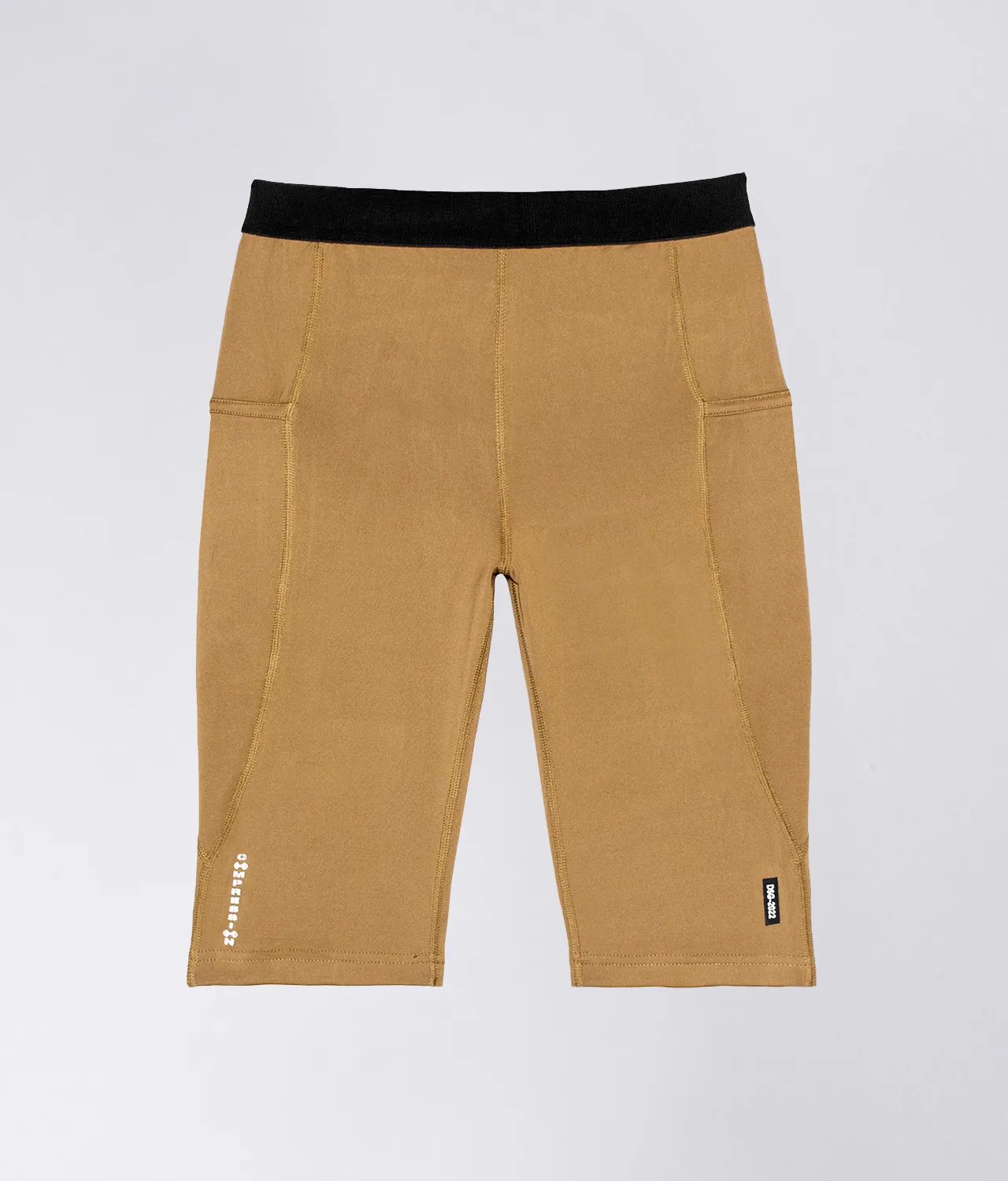Born Tough Men's Compression Athletic Shorts Khaki