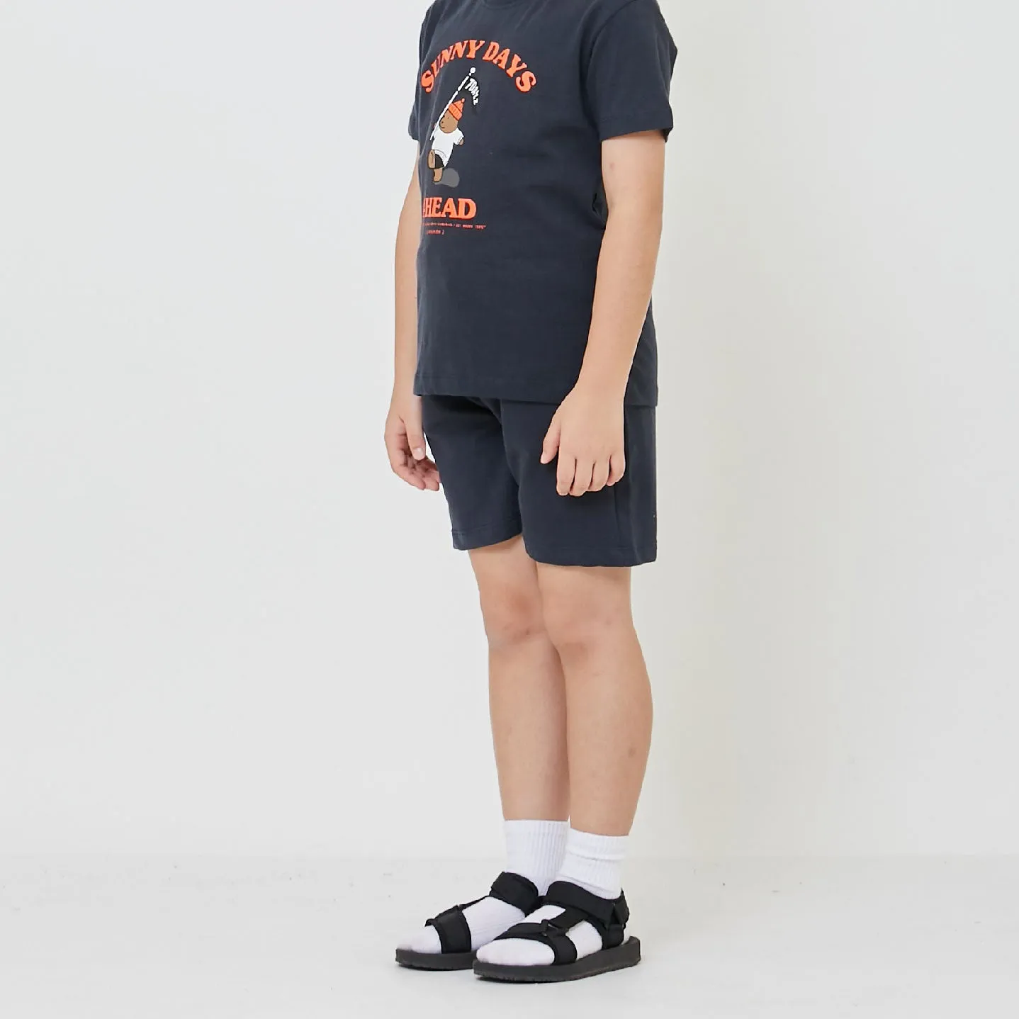 Boy Printed Sweat-Shorts - SB2401051