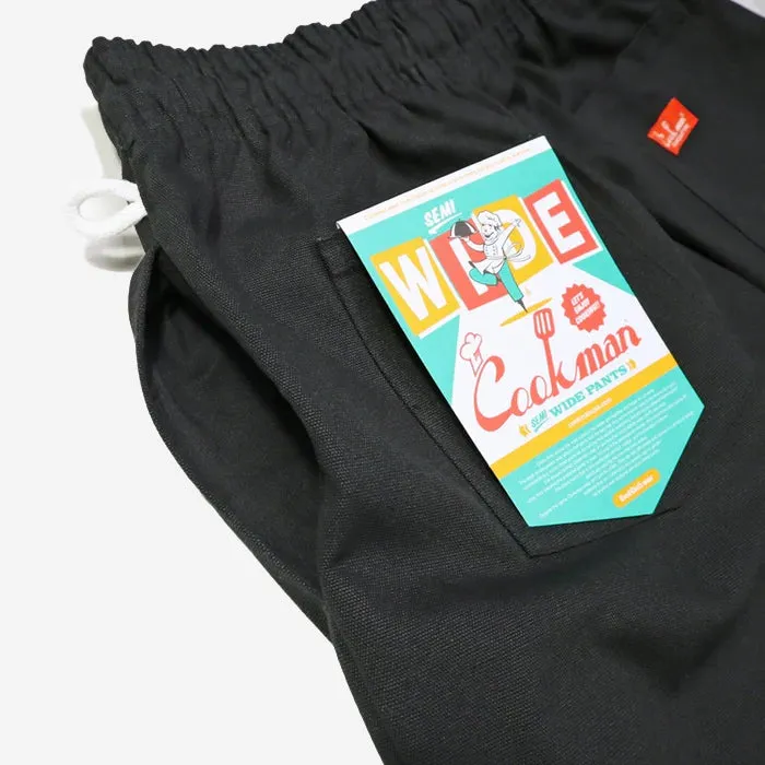Chef Pants Semi-Wide - Black Duck Canvas
