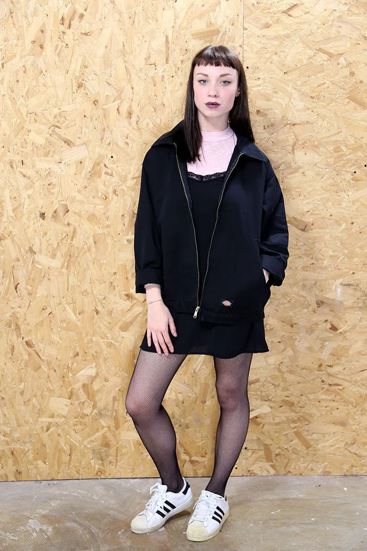 Classic Black Dickies Worker Jacket