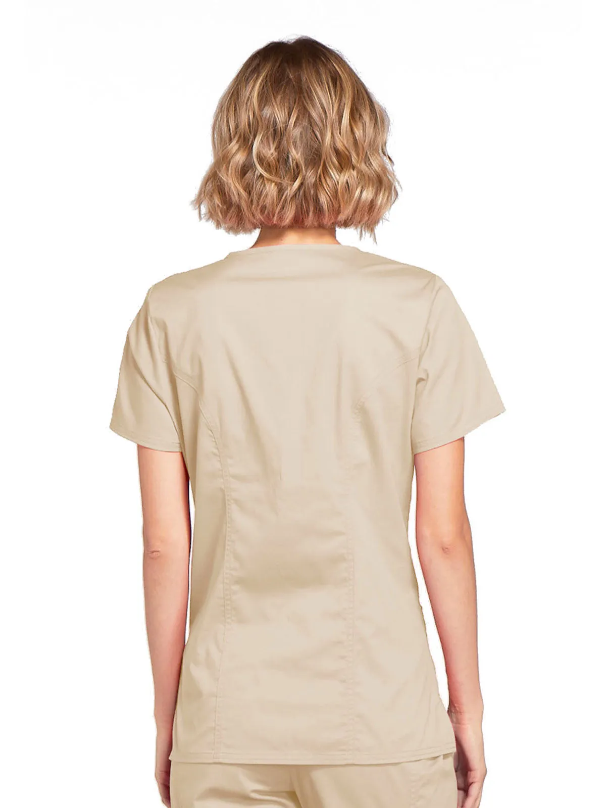 Core Stretch - Mock Wrap Top