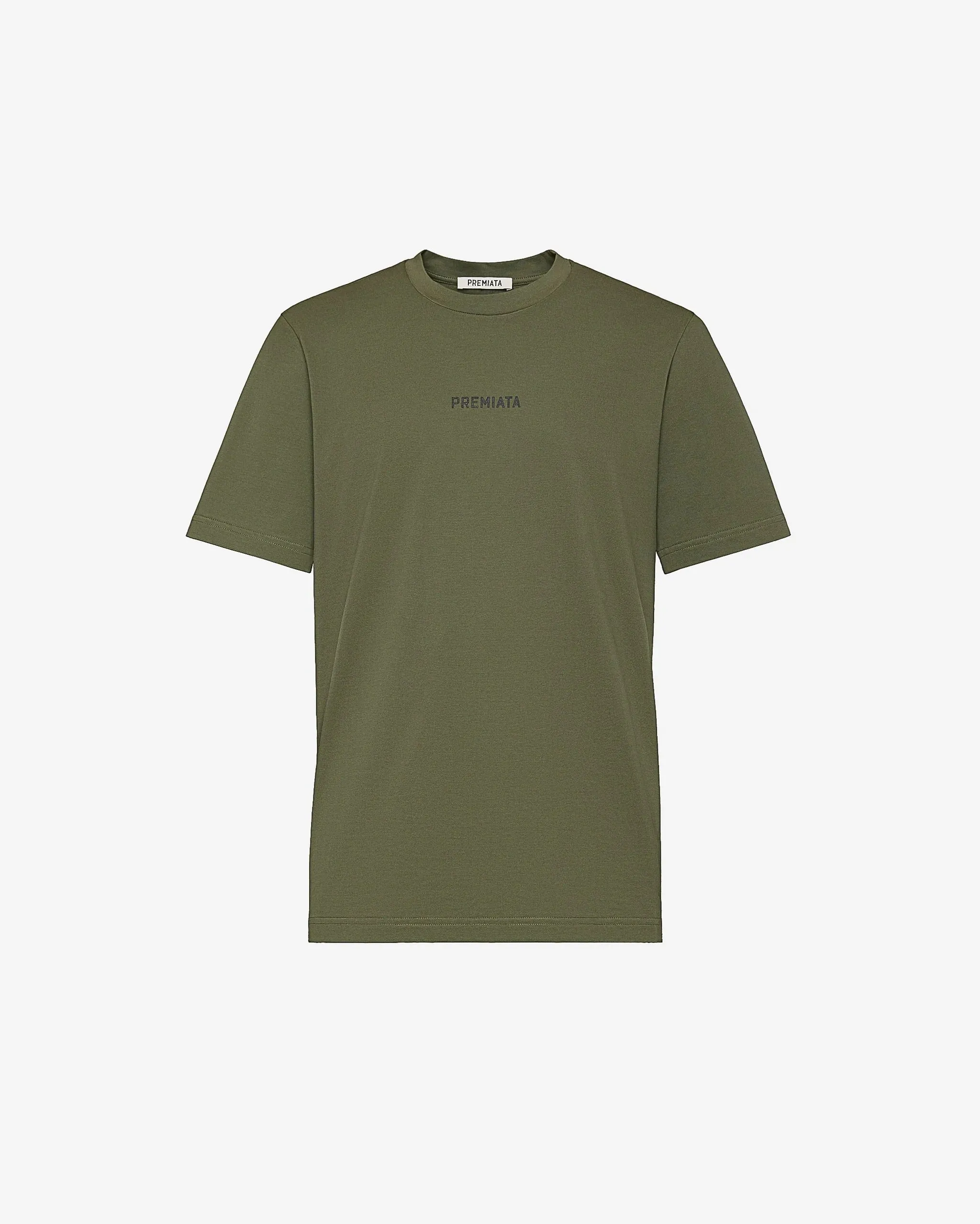 Cotton T-shirt PR451717 Khaki
