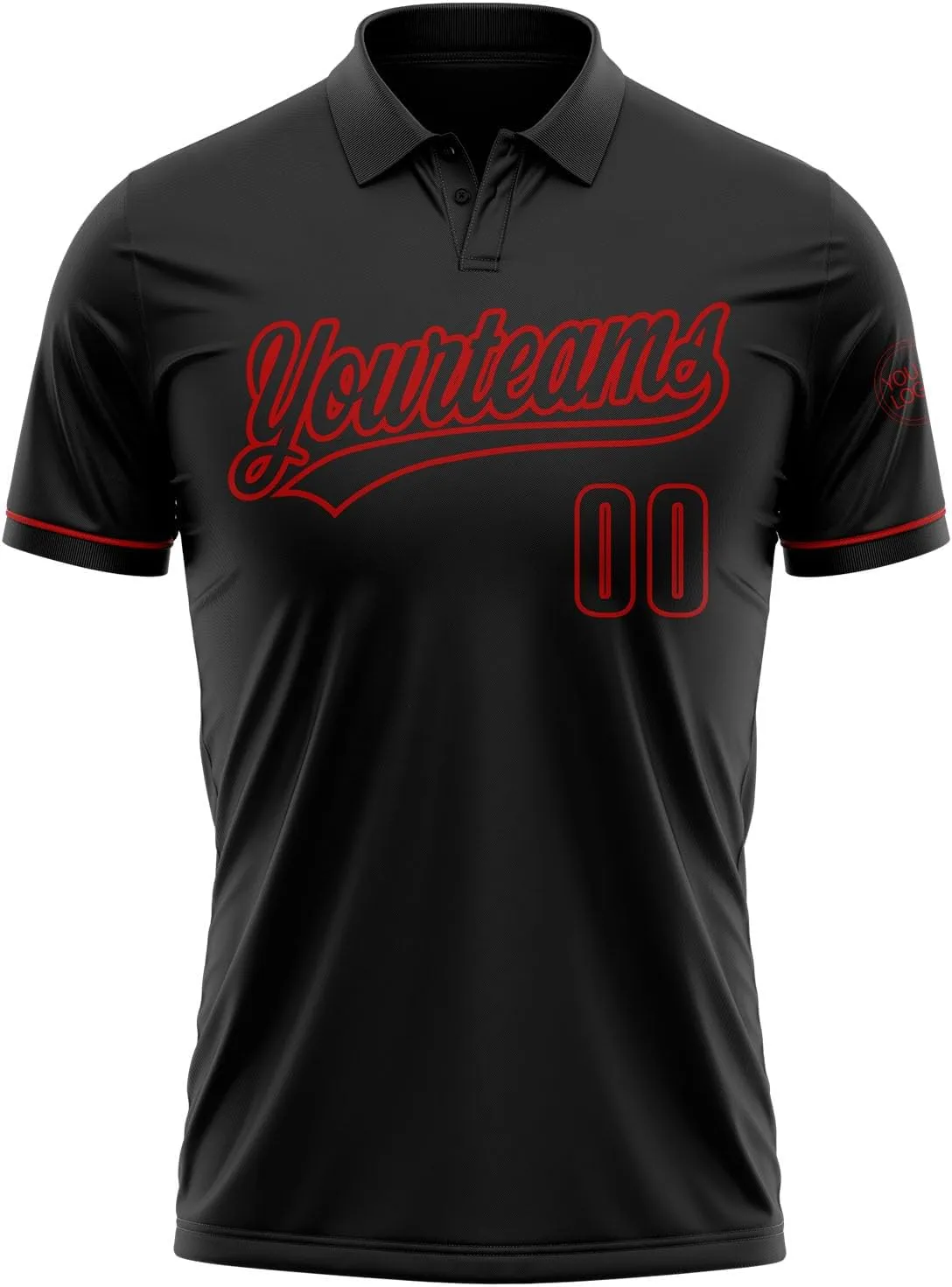 Custom Darts Bowling Golf Polo Shirt Personalized Stitched Text Logo Solid Short Sleeve Team Workwear Tee Unisex XS-5XL