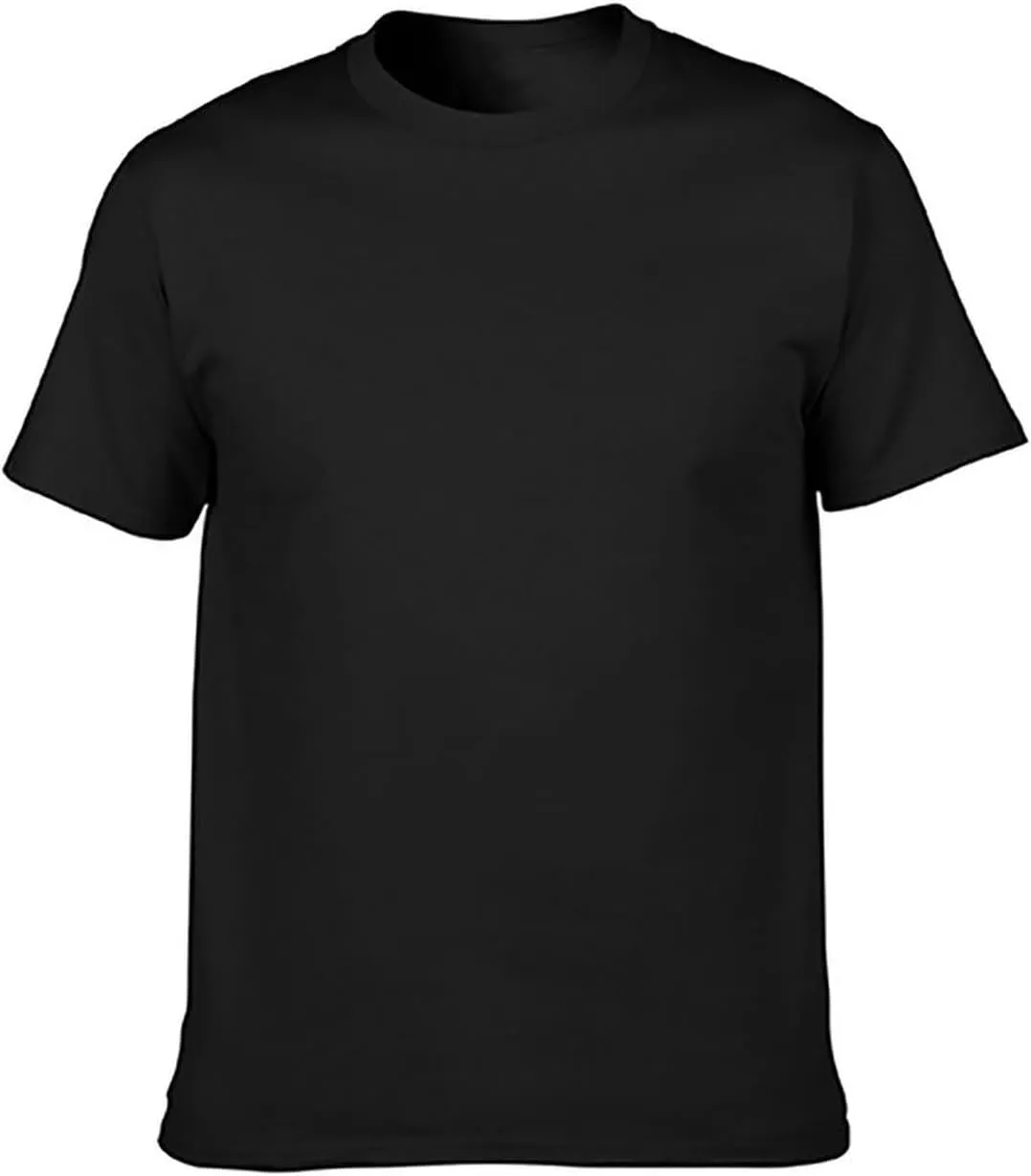 Custom T Shirt for Men Design Your Own T-Shirts Personalized Shirts Front Print Add Your Text Logo Tee, Army Green, S