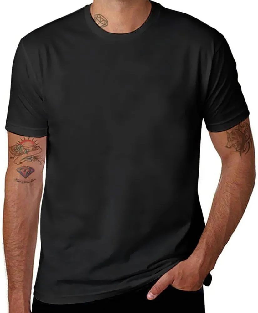 Custom T Shirt for Men Design Your Own T-Shirts Personalized Shirts Front Print Add Your Text Logo Tee, Army Green, S