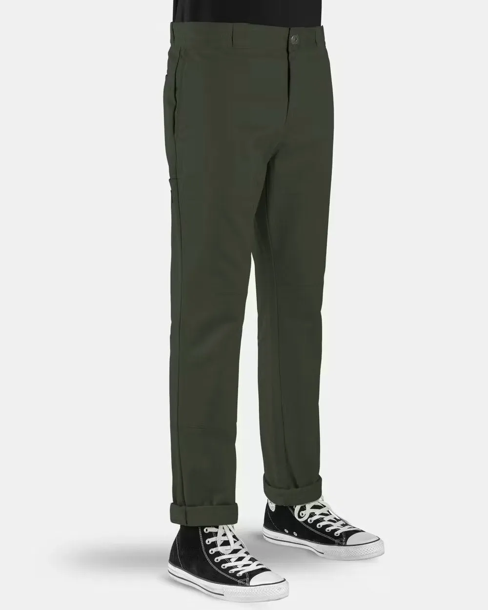 DICKIES 918 Slim Fit Double Knee Pants - Army Green