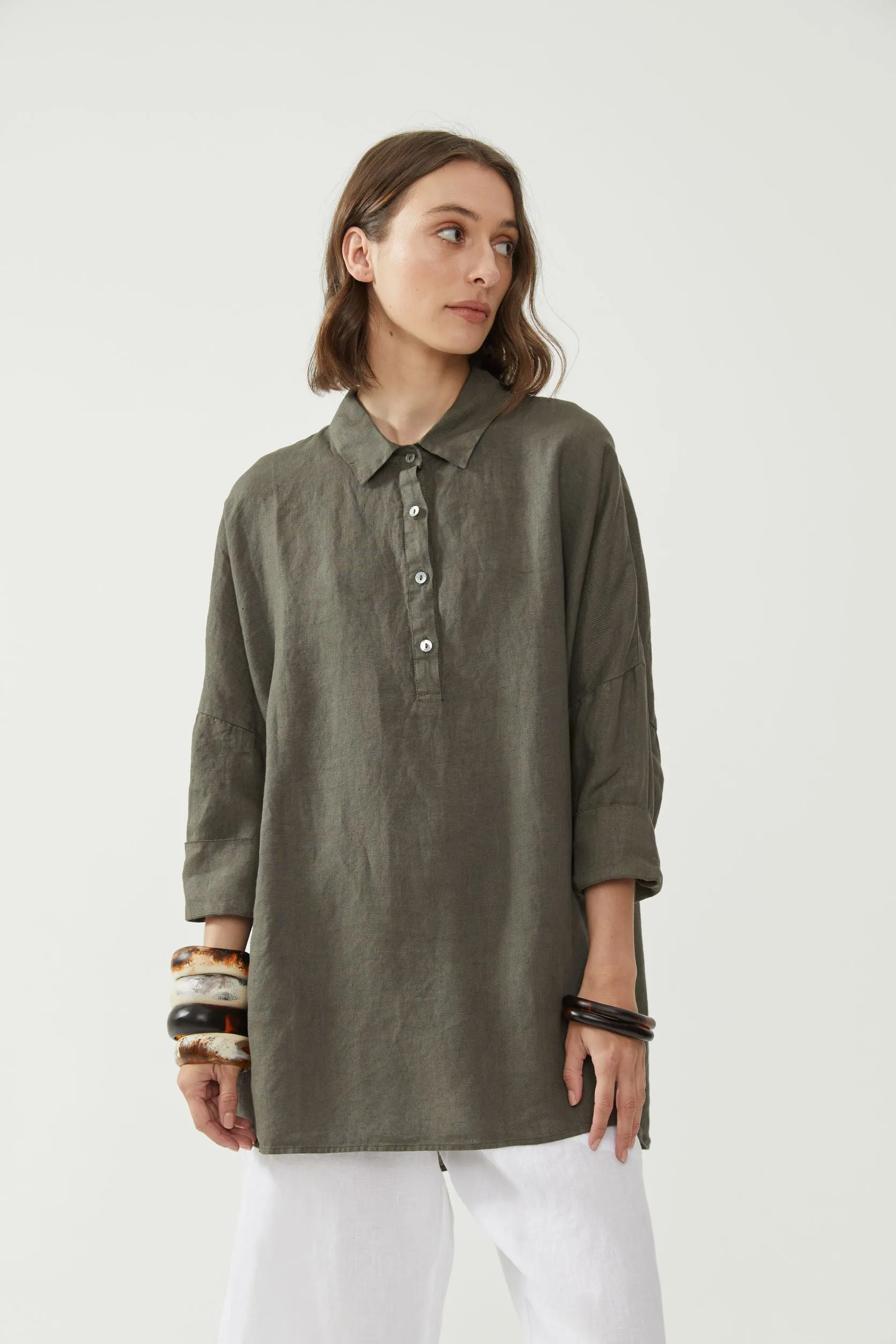 Giulia Shirt Army