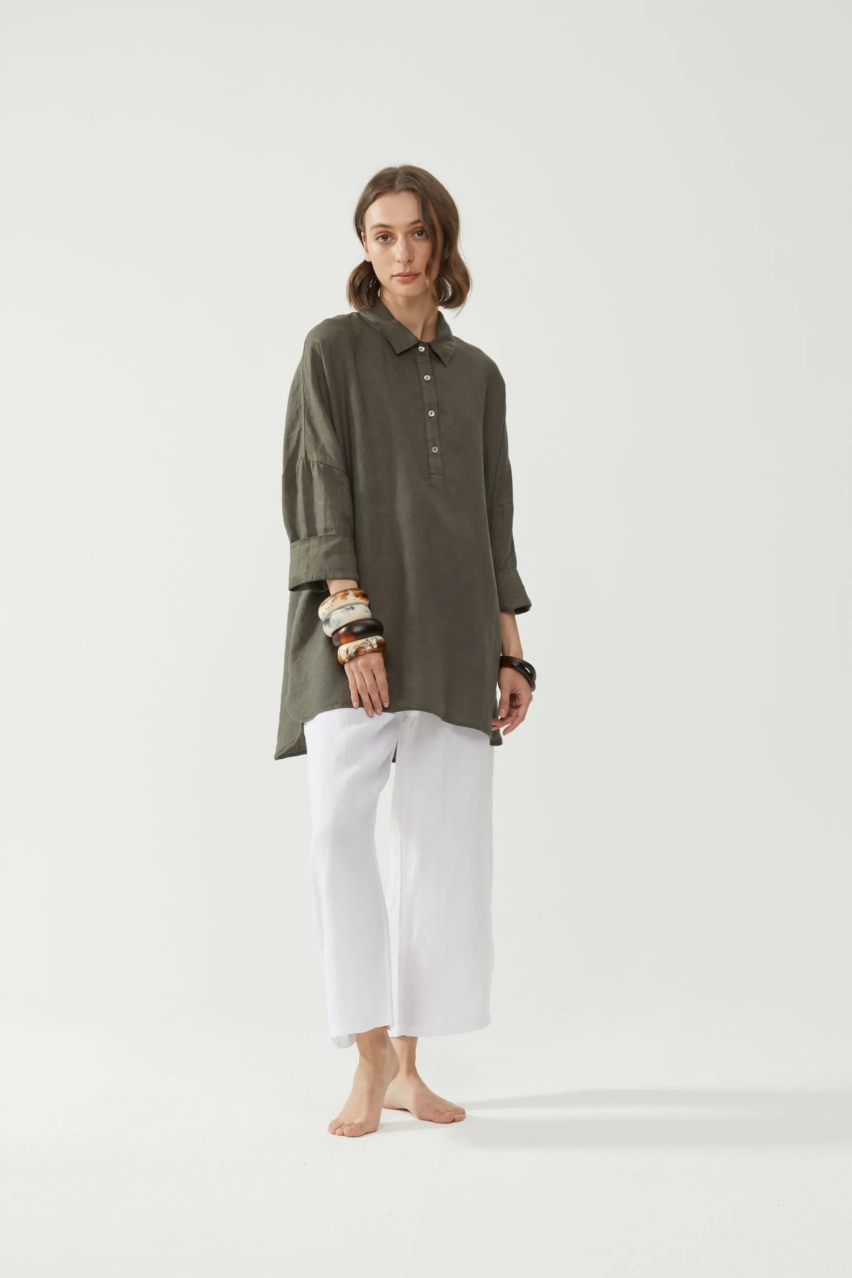 Giulia Shirt Army