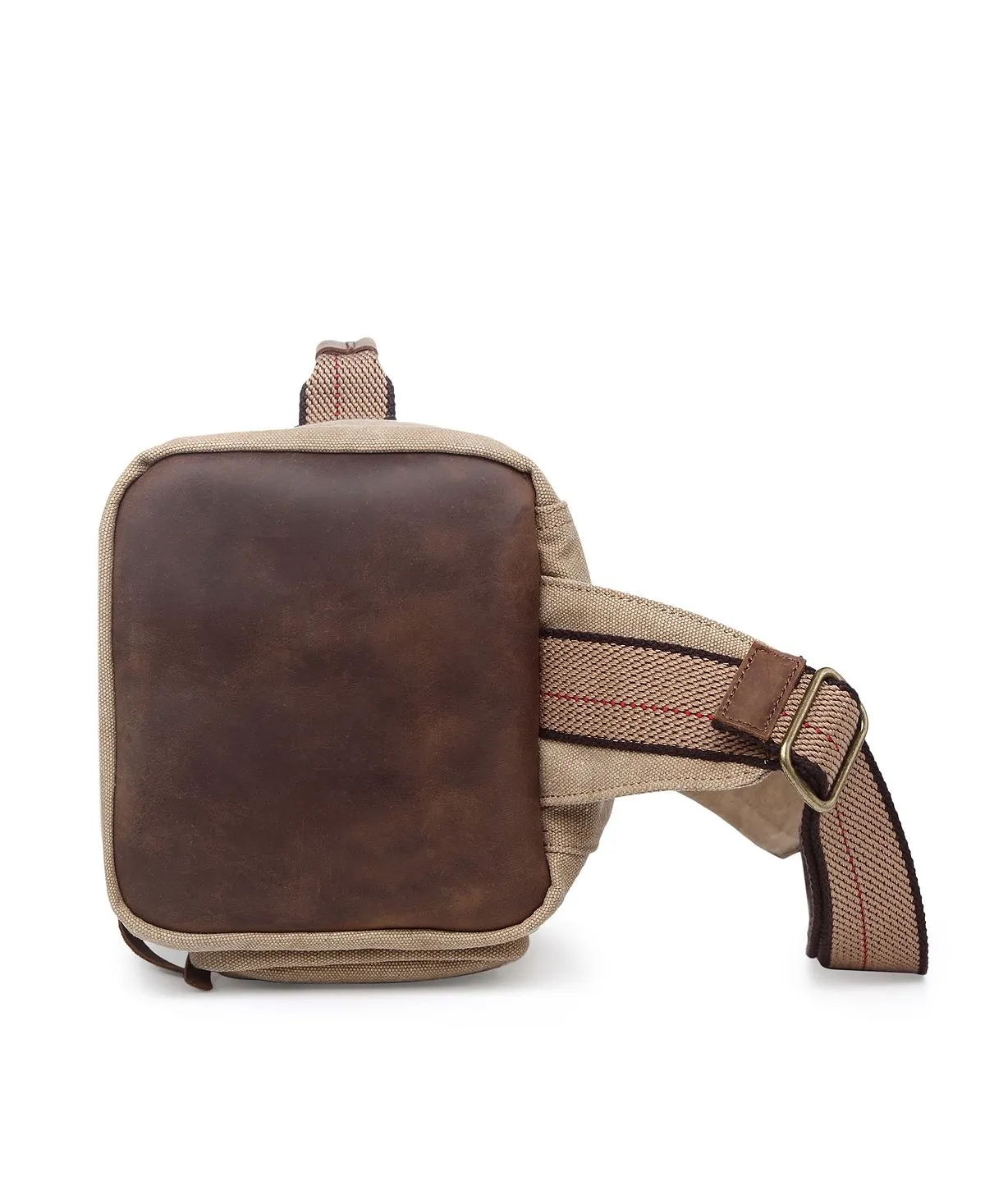 Hill Side TSD BRAND canvas sling bag, khaki