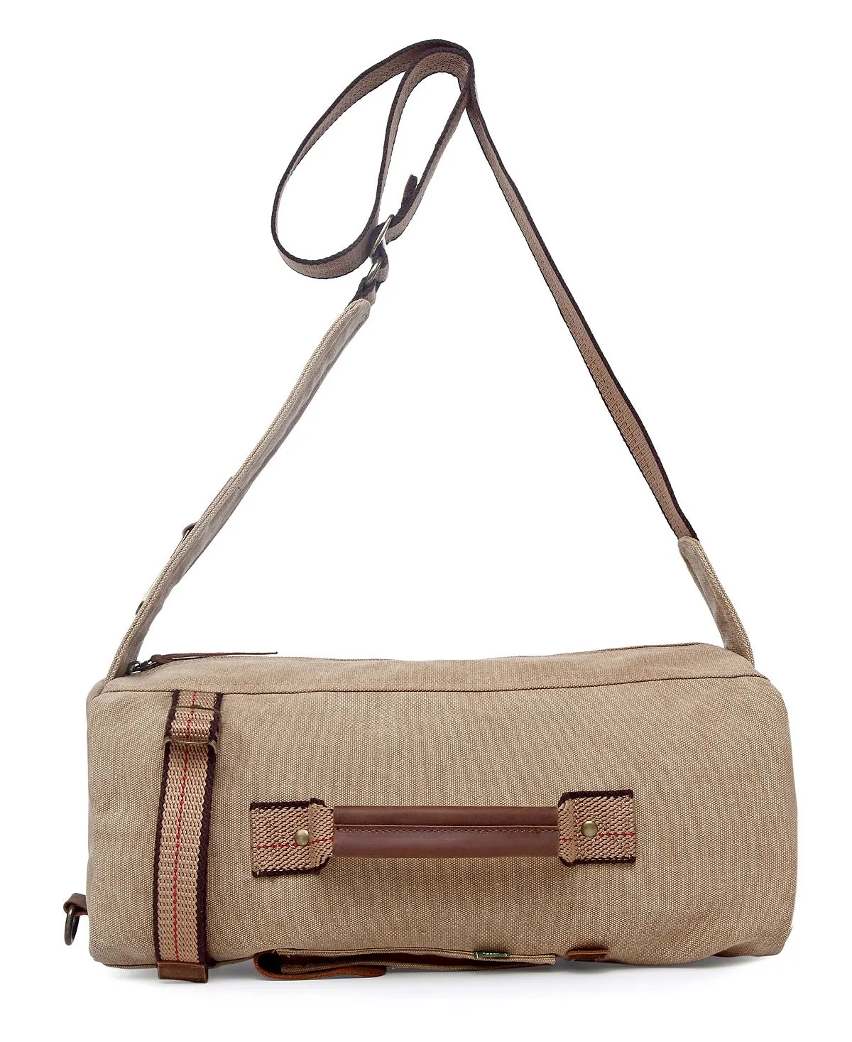 Hill Side TSD BRAND canvas sling bag, khaki