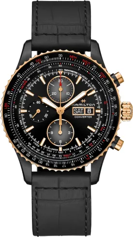 HML Watch Khaki Aviation Converter Auto Chrono