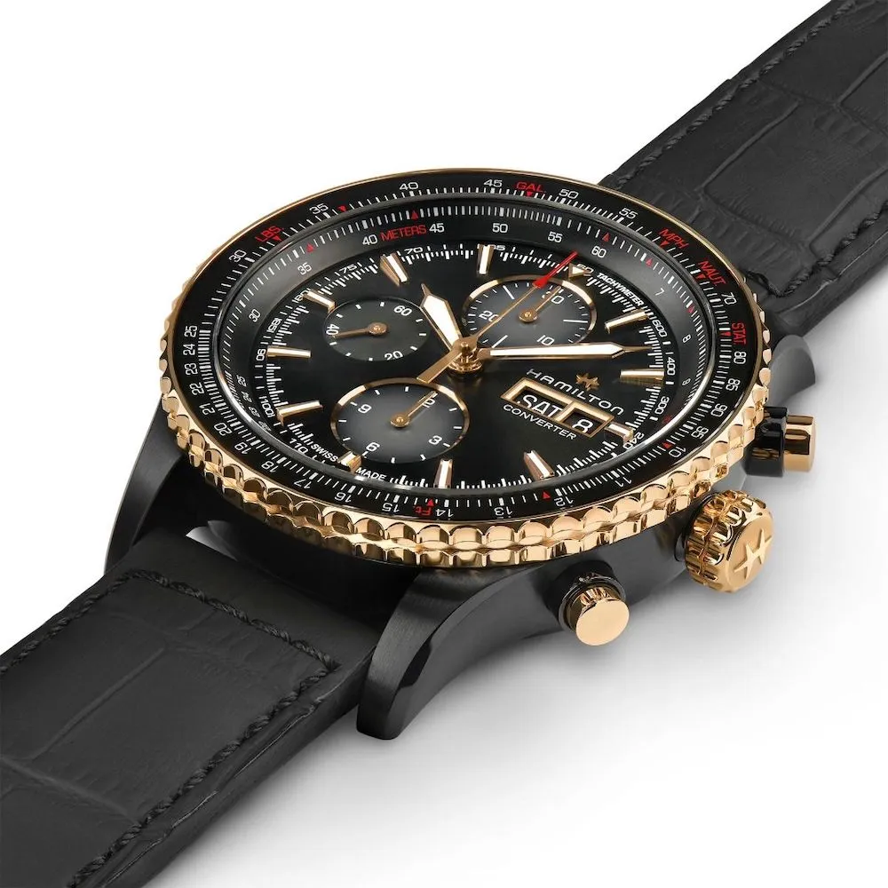HML Watch Khaki Aviation Converter Auto Chrono