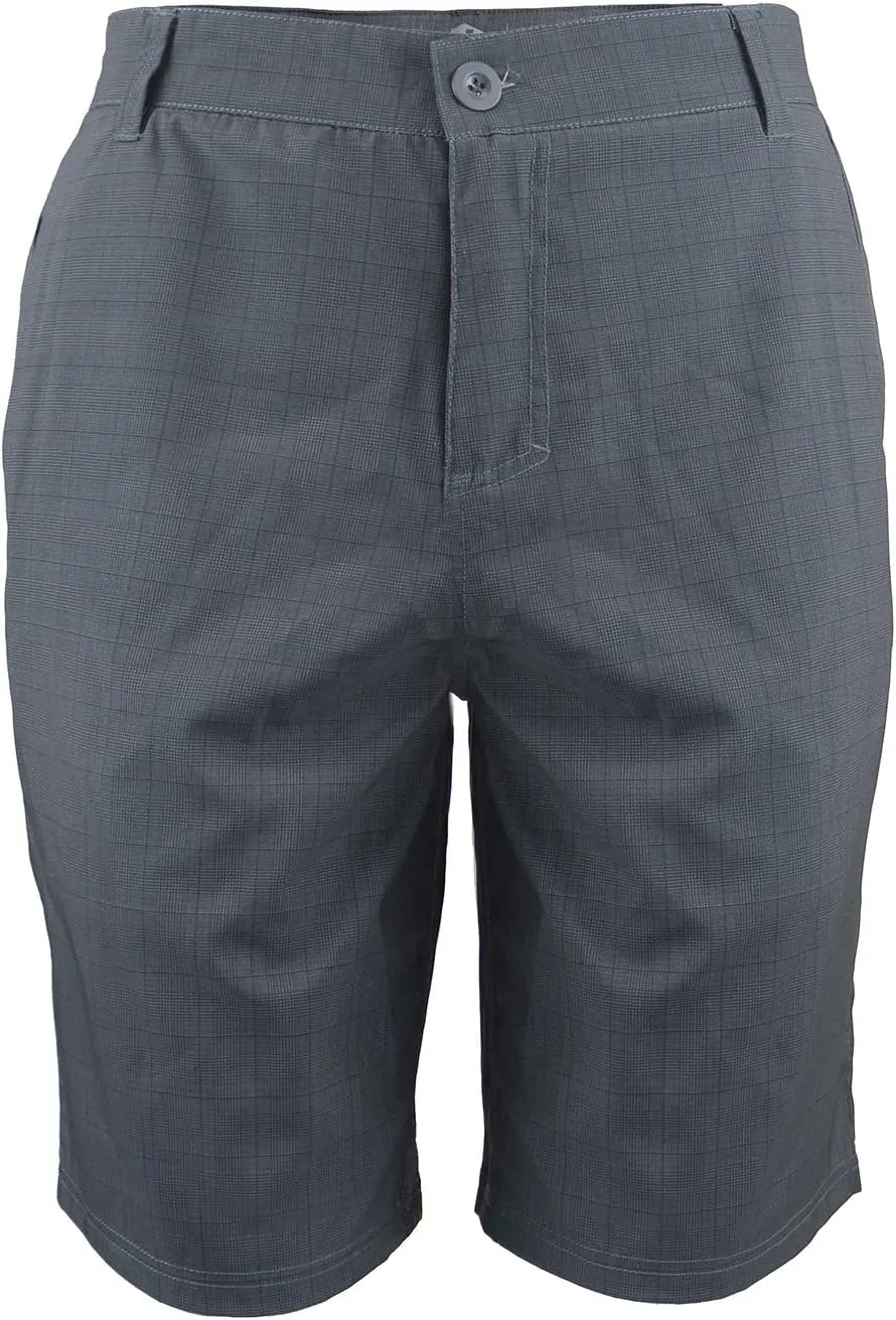 Hybrid Shorts for Men Golf Athletic Amphibian Chino Flat Front Walk Casual Boardshorts