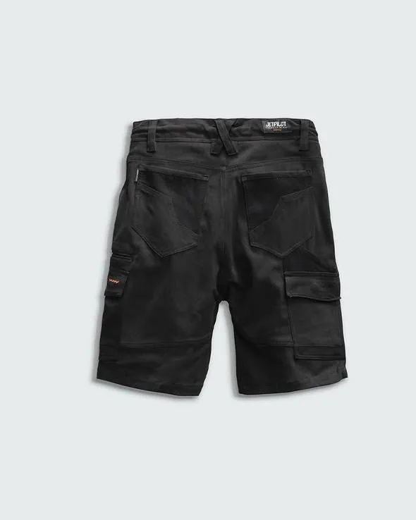 Jet Pilot Fueled Utility Short Black
