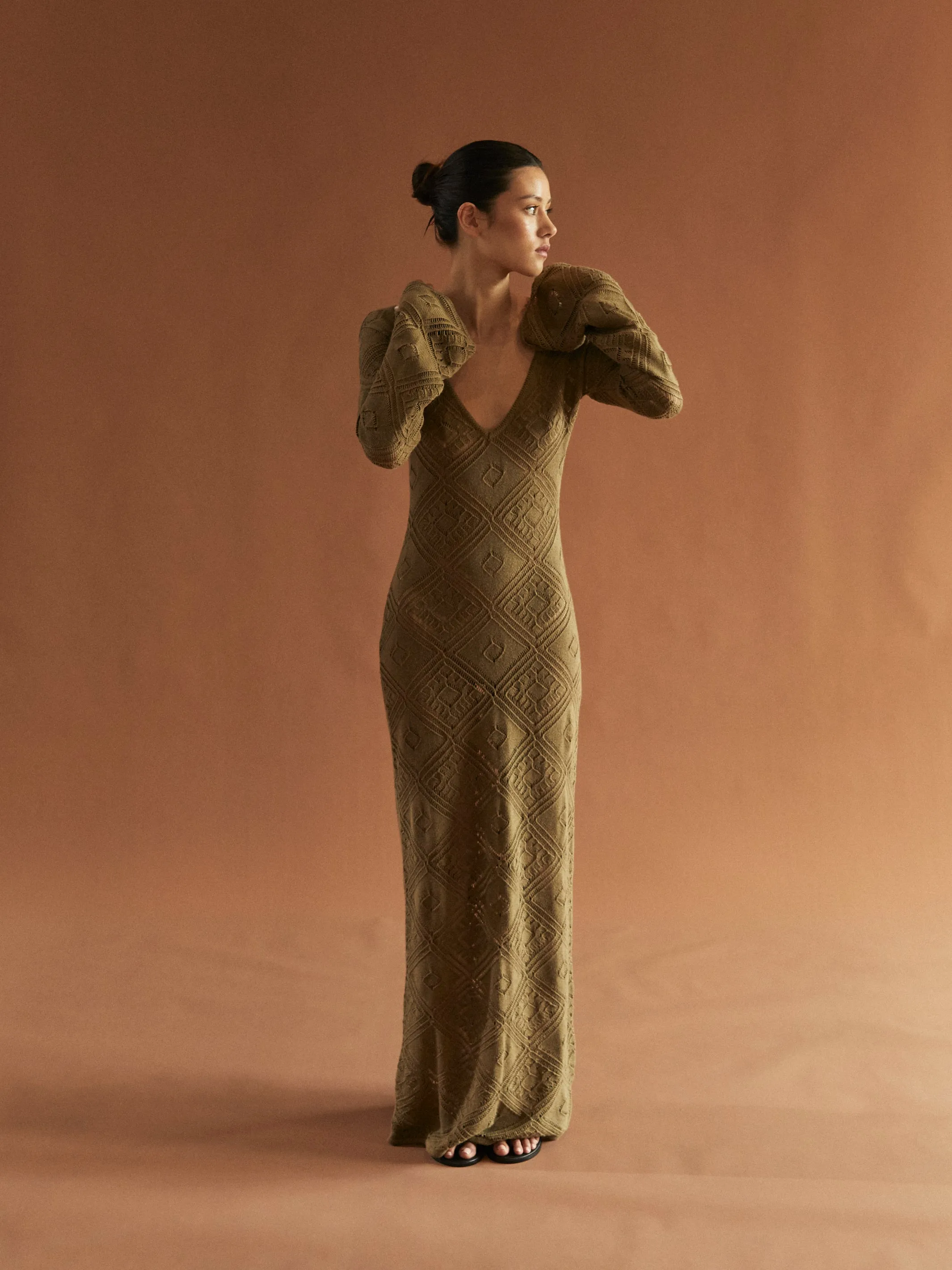 Kai Dress Khaki