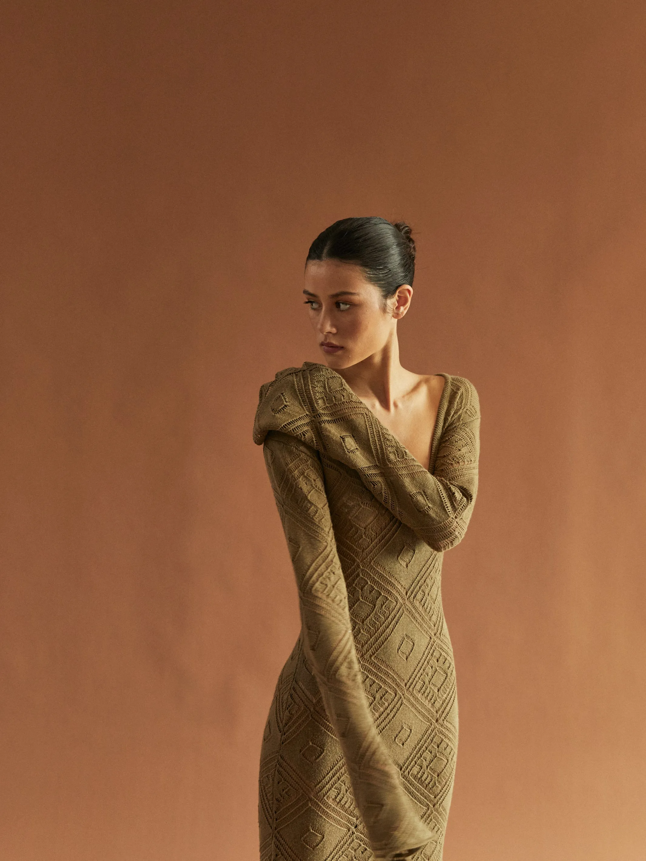 Kai Dress Khaki