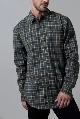 LUCAS-DRESS SHIRT-ARMY