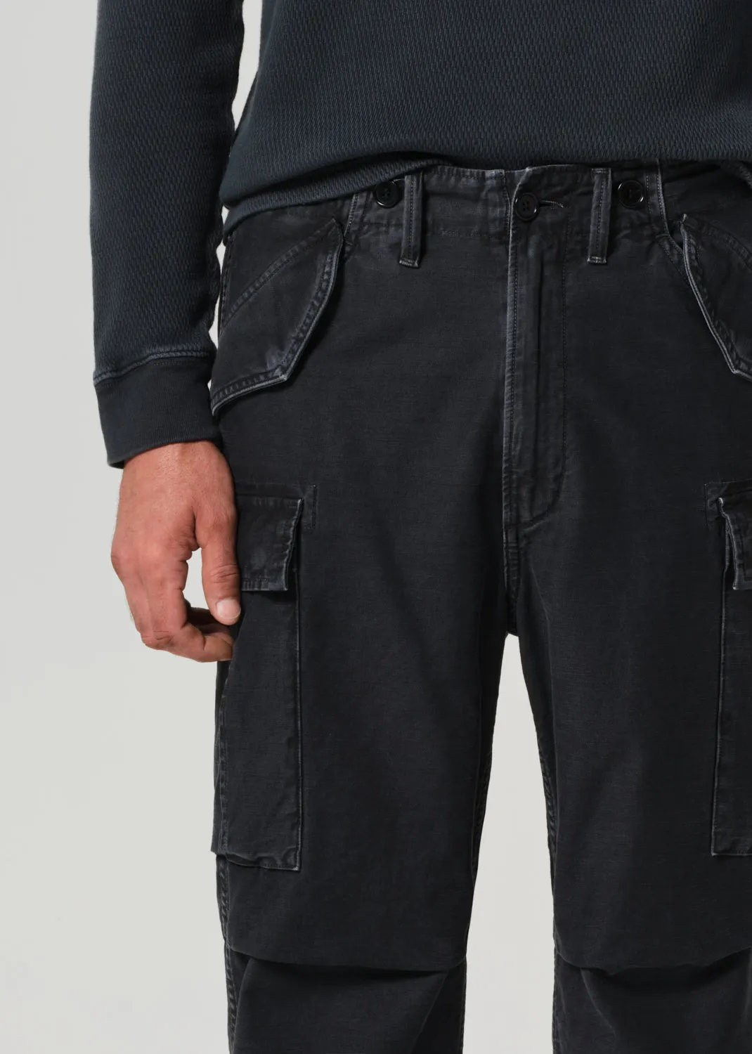 M-51 Cargo Pant in Washed Black