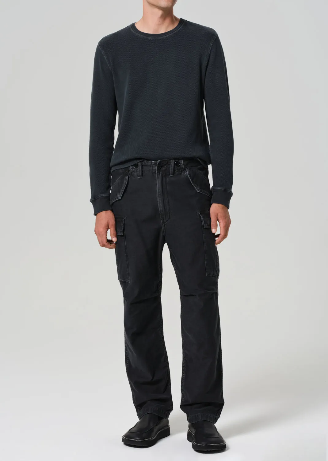 M-51 Cargo Pant in Washed Black