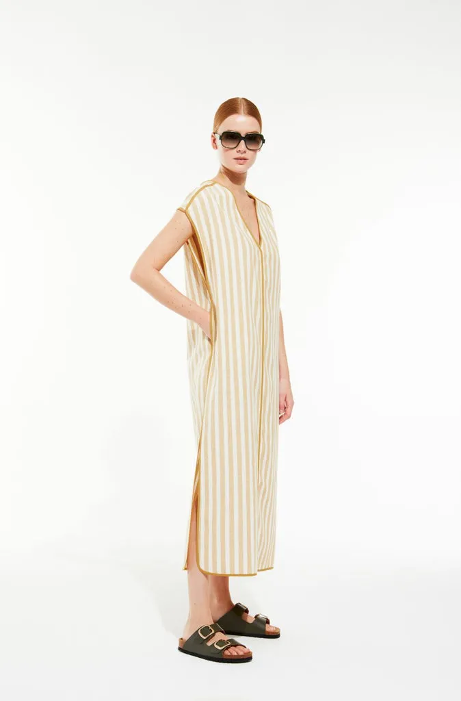 Mapoesie Raf Calvi Dress in Khaki