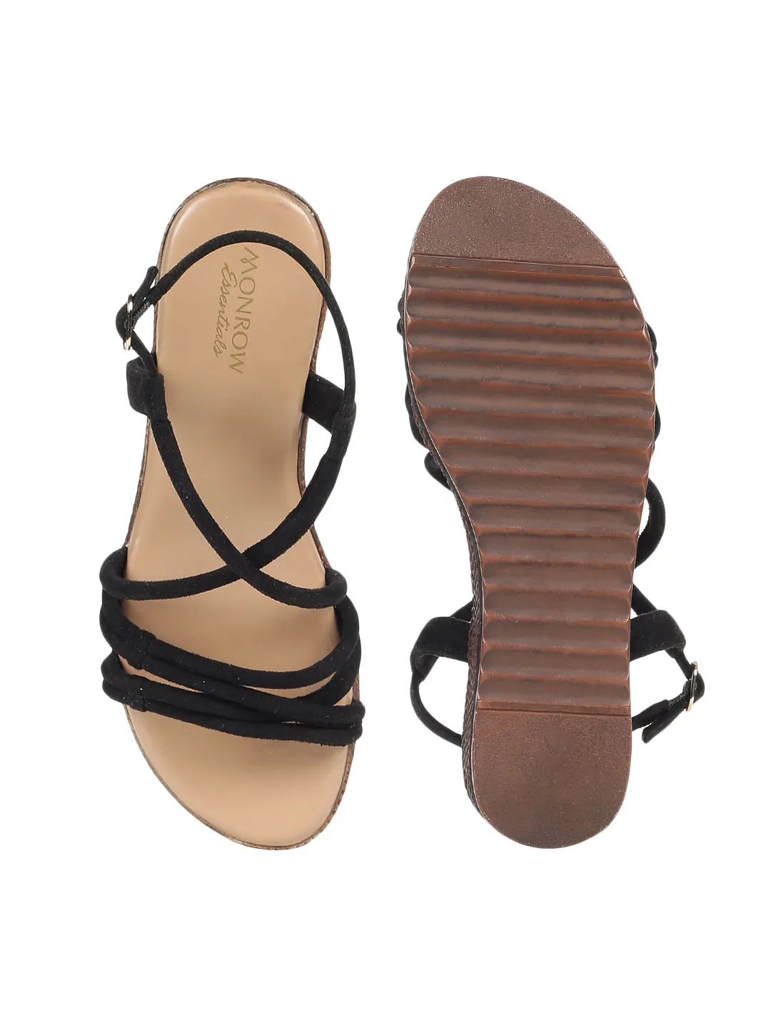 Martina Black Flats