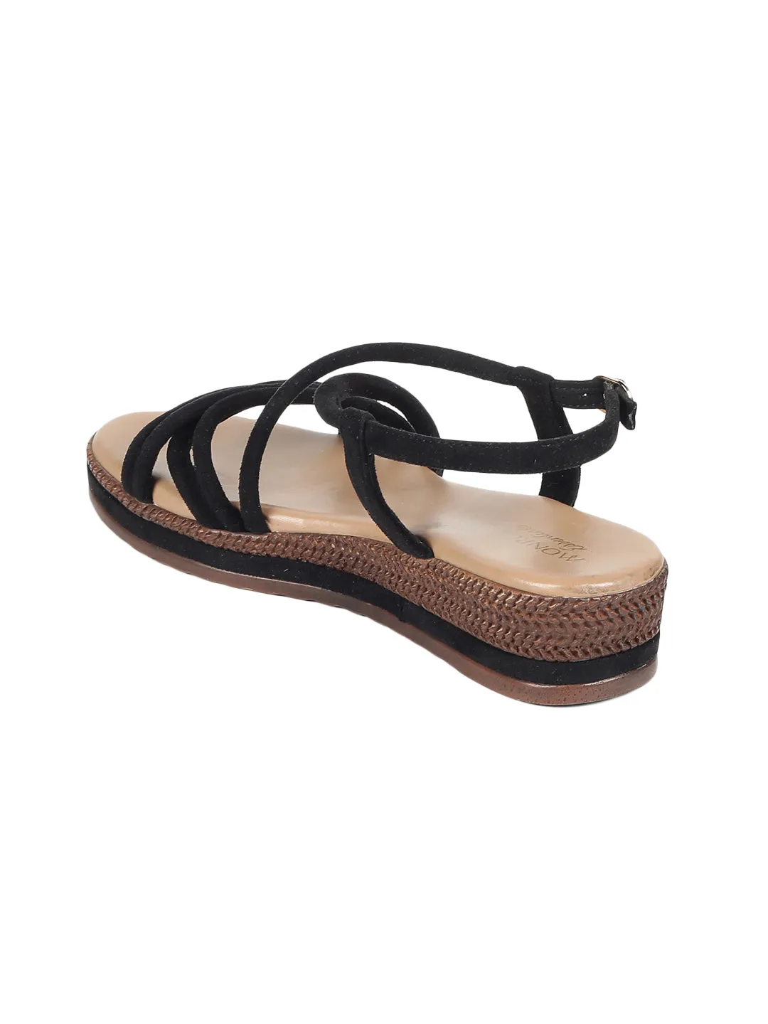 Martina Black Flats