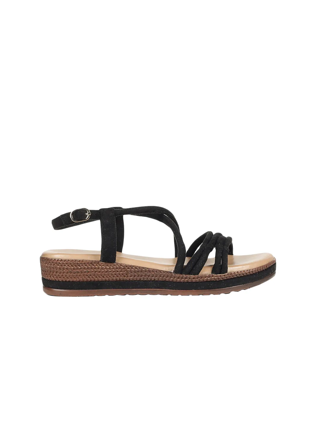 Martina Black Flats
