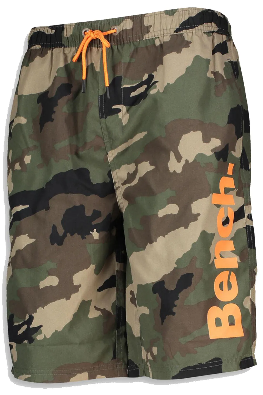 Mens Bench Elasticated Drawstring Swim Shorts - S