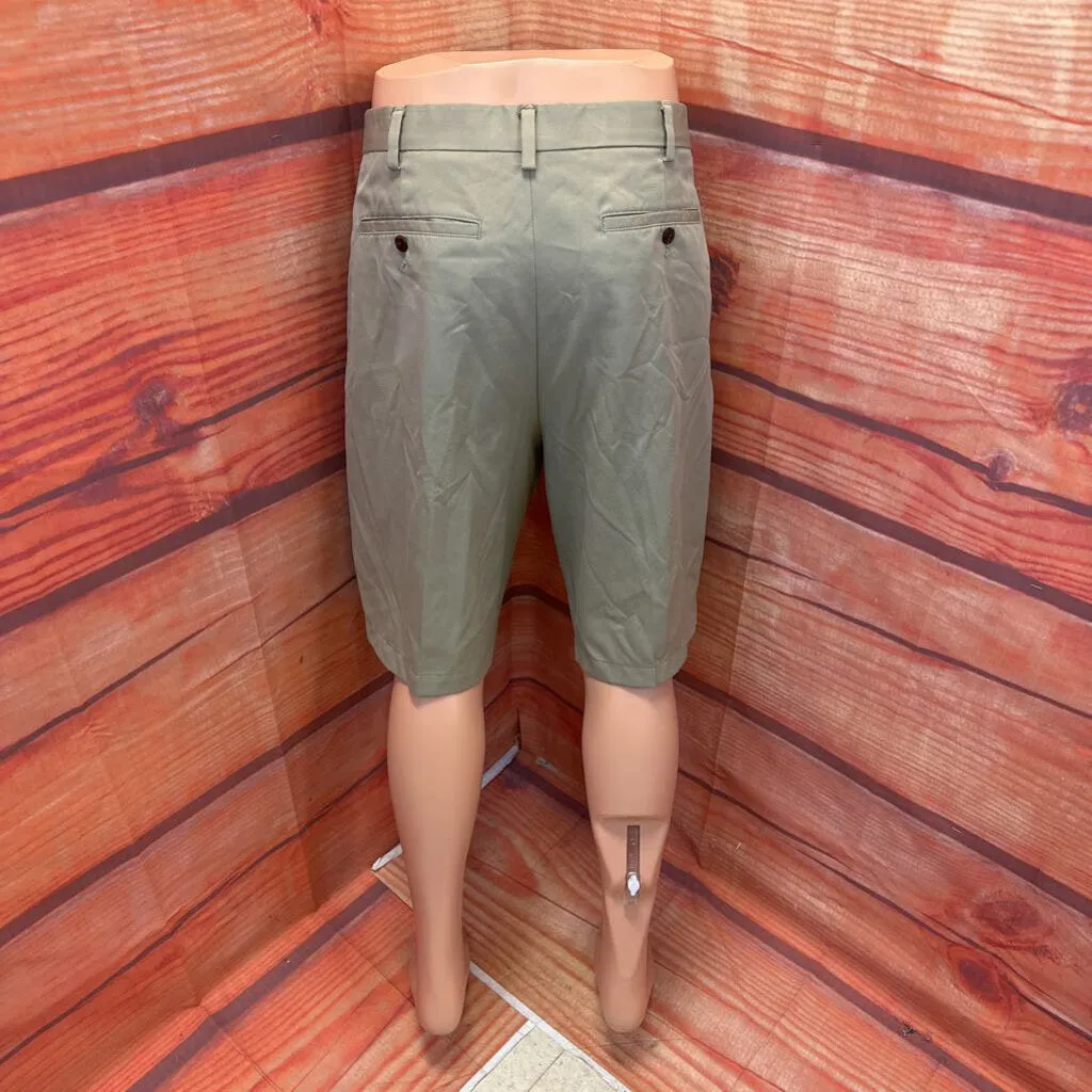 MENS EDDIE BAUER KHAKI SHORTS SZ 40 TALL TC3