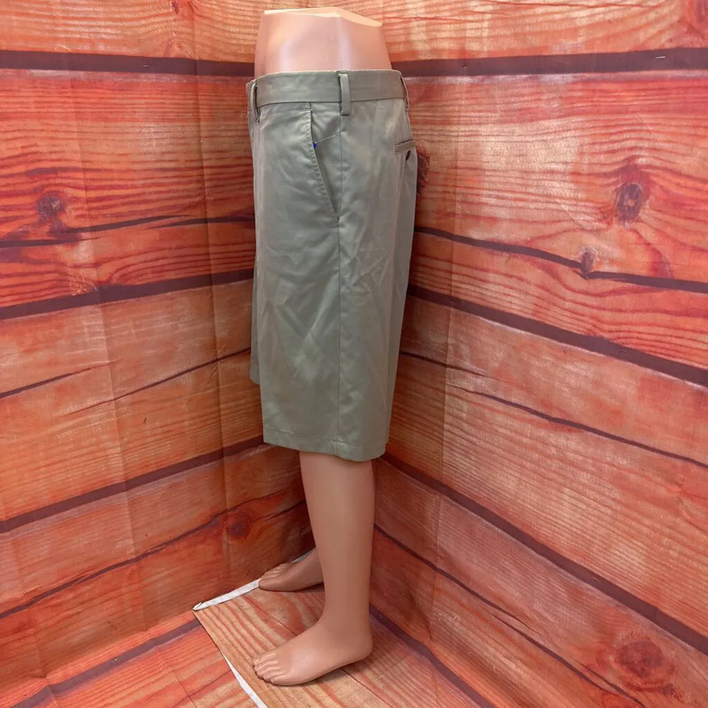 MENS EDDIE BAUER KHAKI SHORTS SZ 40 TALL TC3