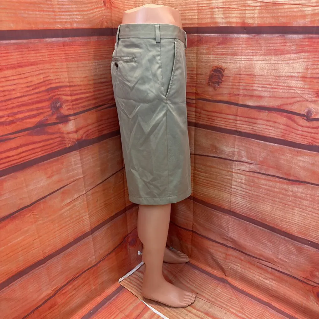 MENS EDDIE BAUER KHAKI SHORTS SZ 40 TALL TC3