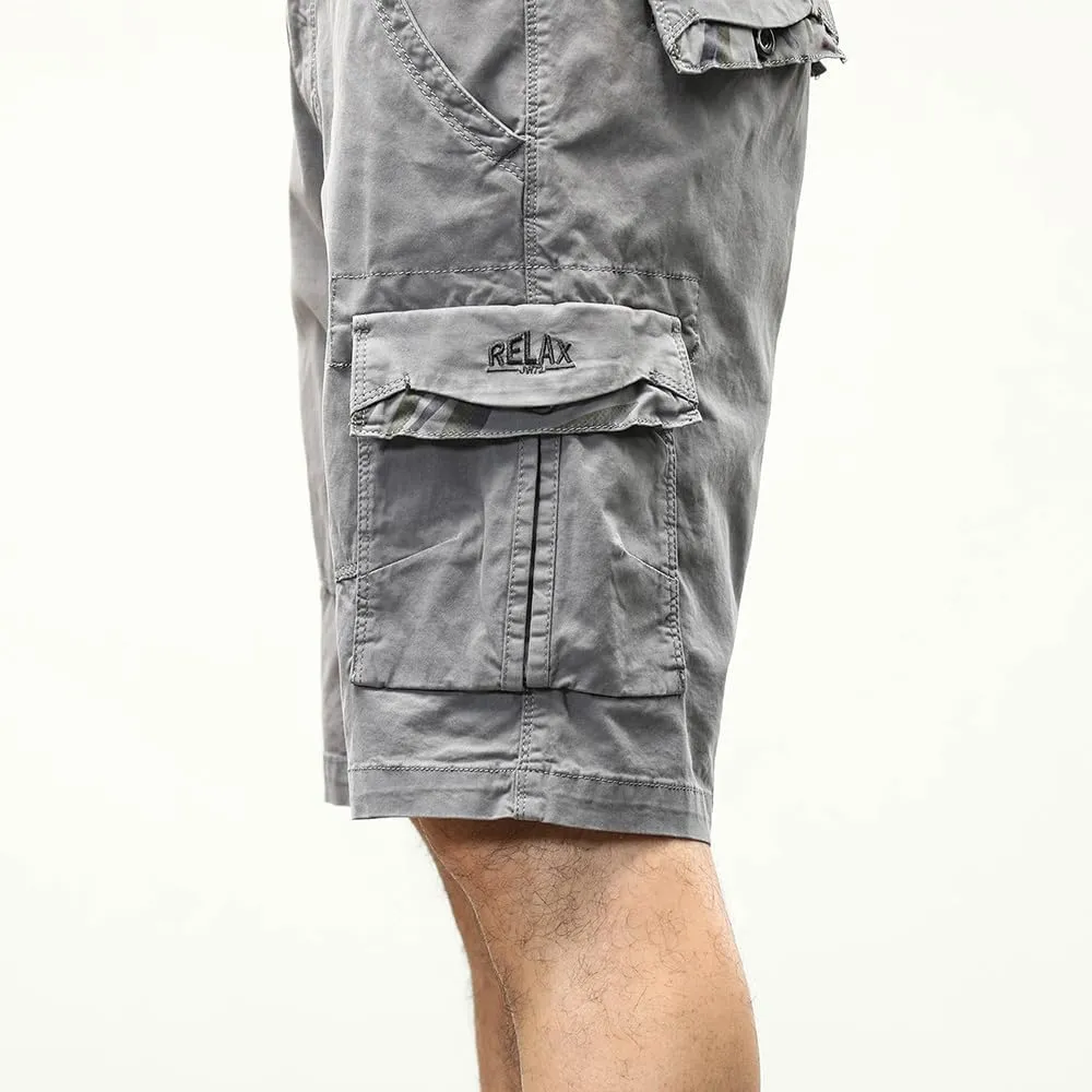 Men's Multi Pockets Military Cargo Shorts Summer Regular Fit Cotton Work Shorts