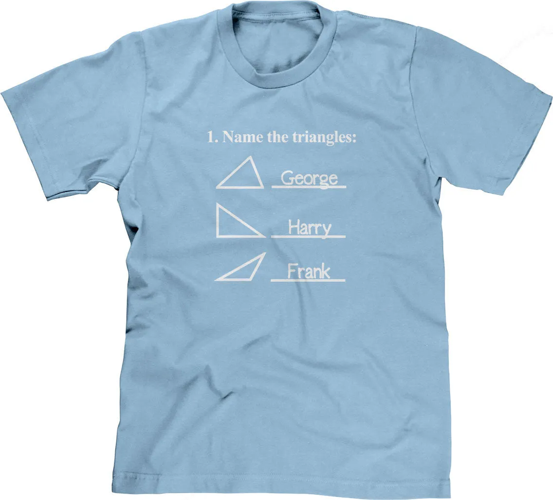 Name The Triangles (Math Problem) T-Shirt