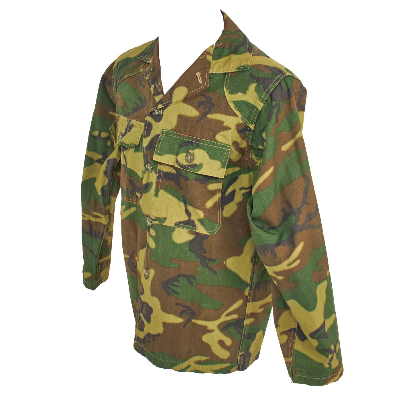 Original ARVN Vietnam War Army of the Republic of Vietnam ARVN Rangers ERDL Long Sleeve Uniform Set