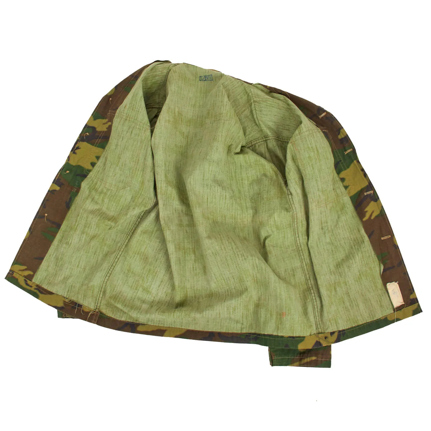 Original ARVN Vietnam War Army of the Republic of Vietnam ARVN Rangers ERDL Long Sleeve Uniform Set
