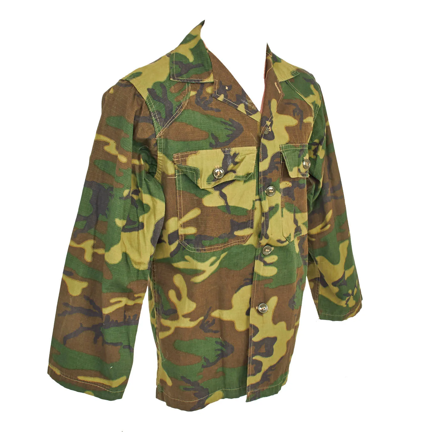 Original ARVN Vietnam War Army of the Republic of Vietnam ARVN Rangers ERDL Long Sleeve Uniform Set