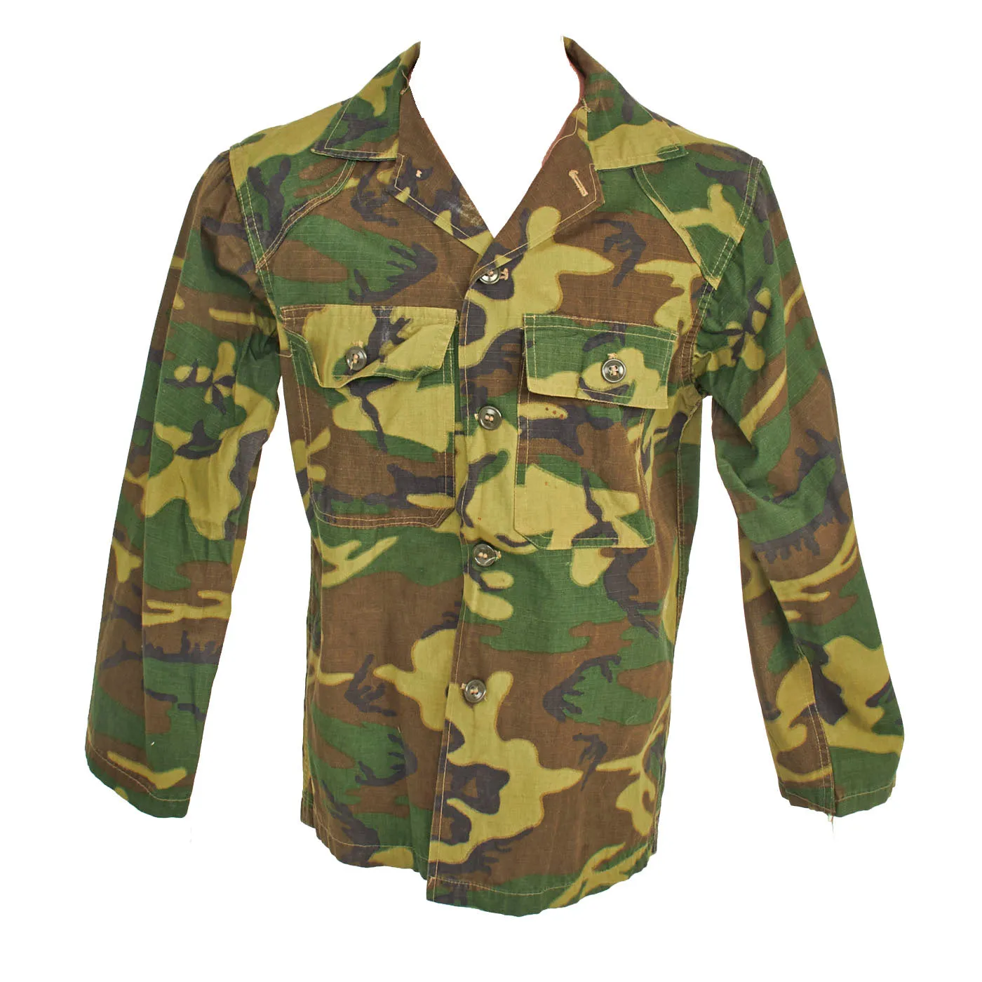 Original ARVN Vietnam War Army of the Republic of Vietnam ARVN Rangers ERDL Long Sleeve Uniform Set