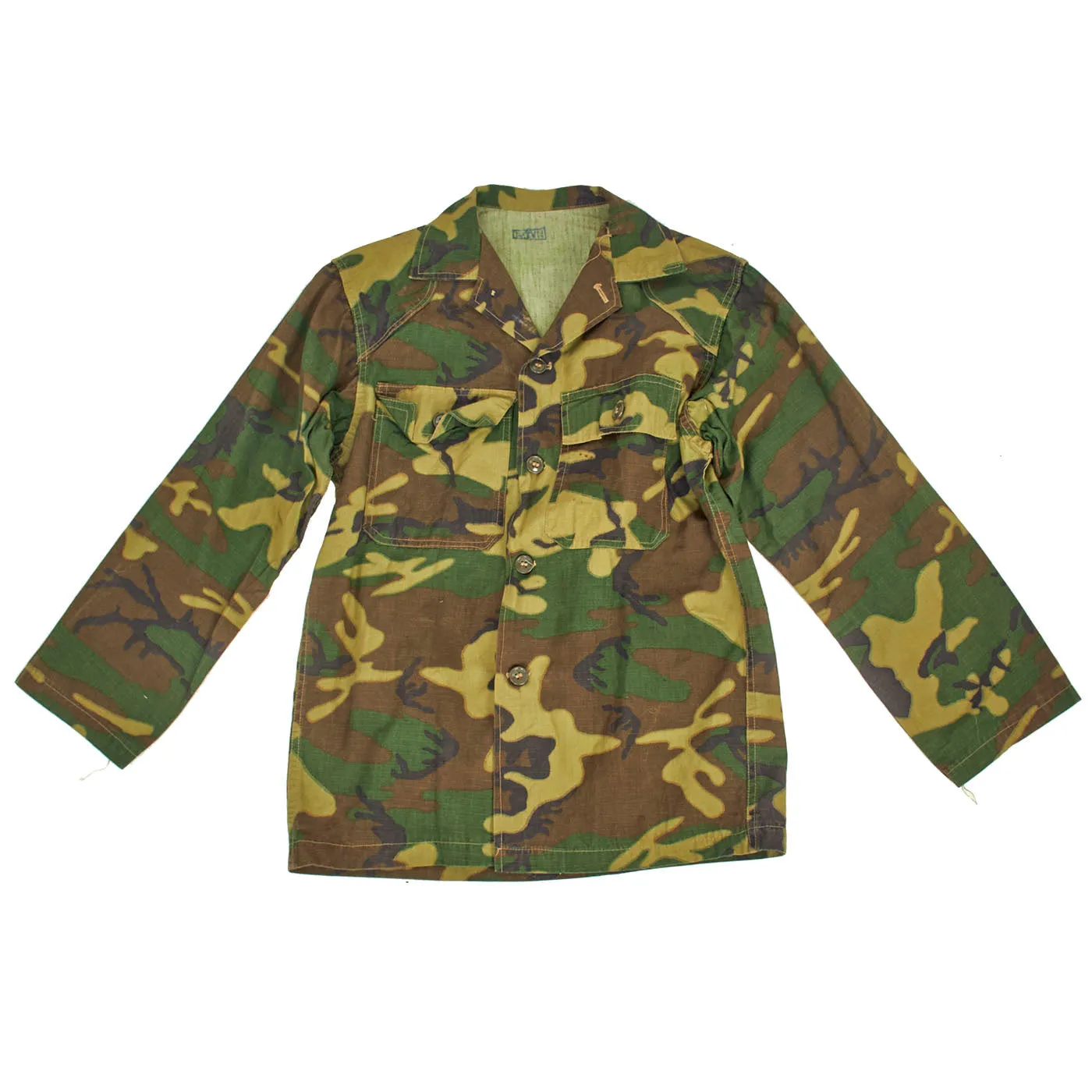 Original ARVN Vietnam War Army of the Republic of Vietnam ARVN Rangers ERDL Long Sleeve Uniform Set
